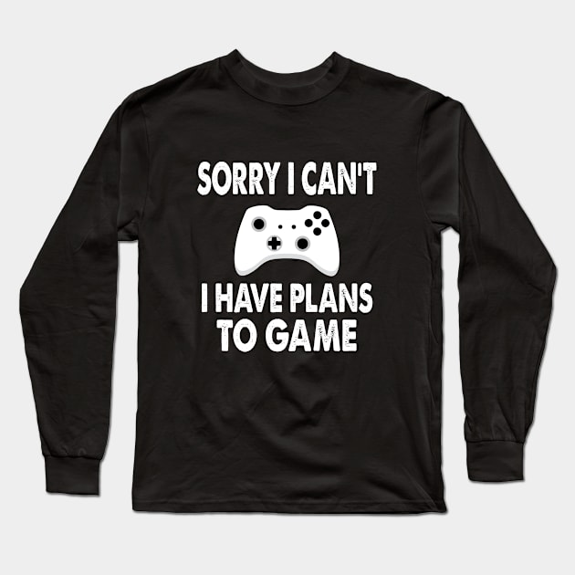 Gaming Gift Idea Long Sleeve T-Shirt by othmane4